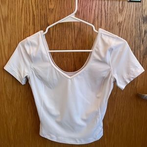 Lululemon white align shirt